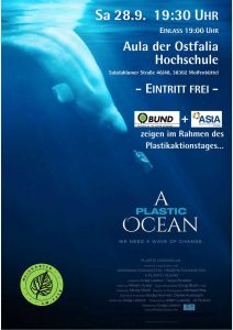 Plastikaktionstag - Film "A Plastic Ocean" @ Aula der Ostfalia | Wolfenbüttel | Niedersachsen | Deutschland
